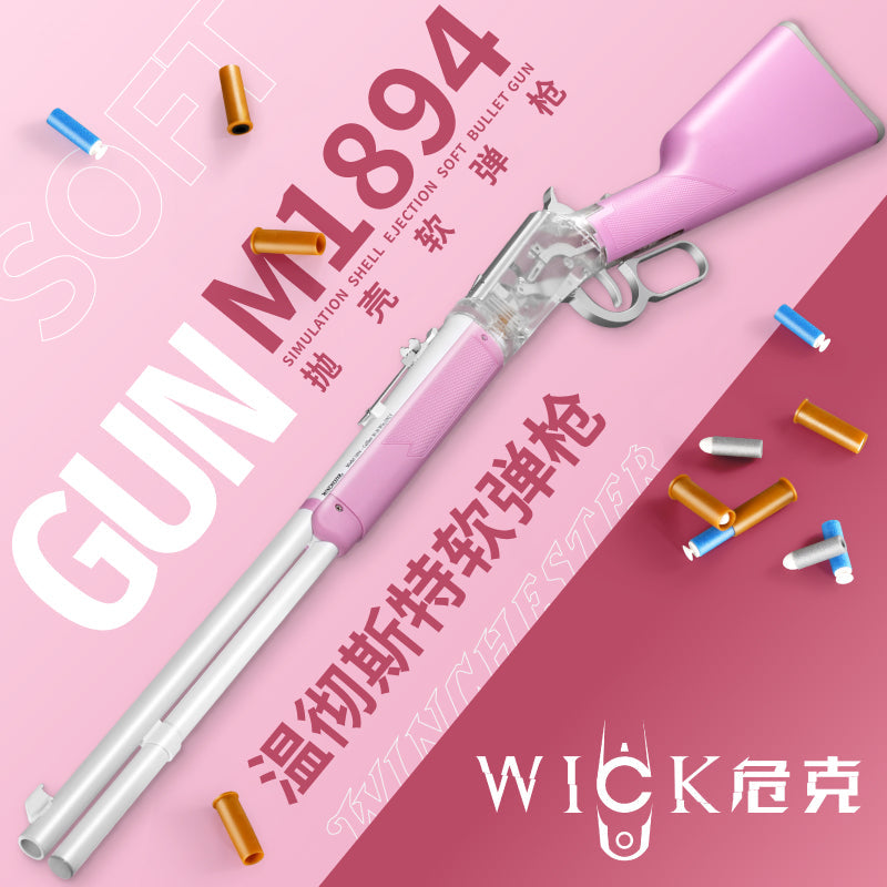 Winchester M1894 Soft Bullet Gun With Shell Ejection Toy