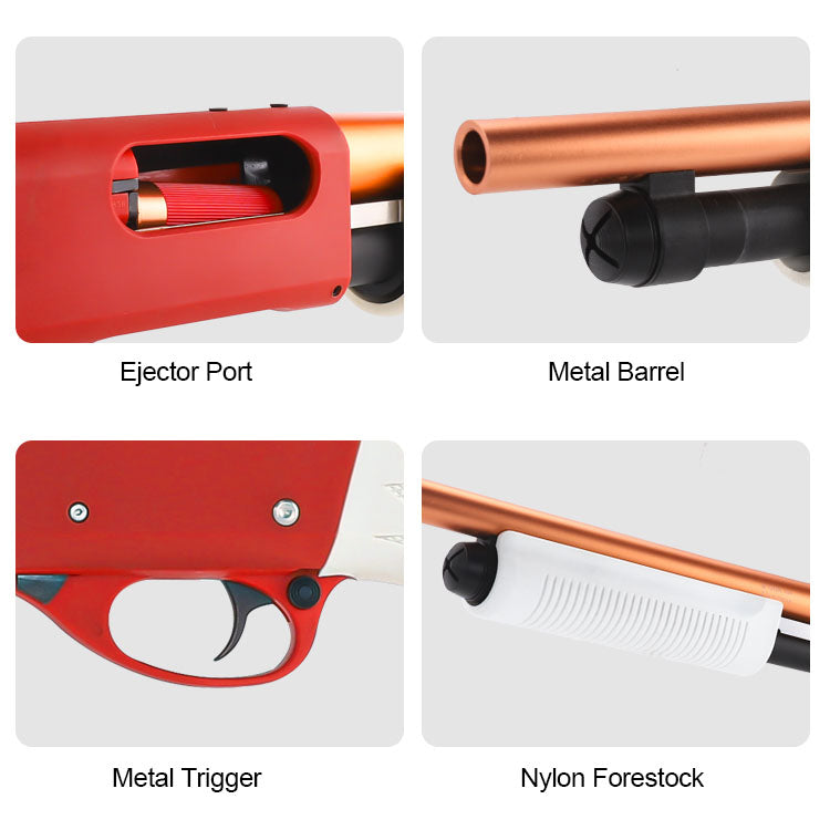 Aka M870 Shotgun Soft Bullet Gun