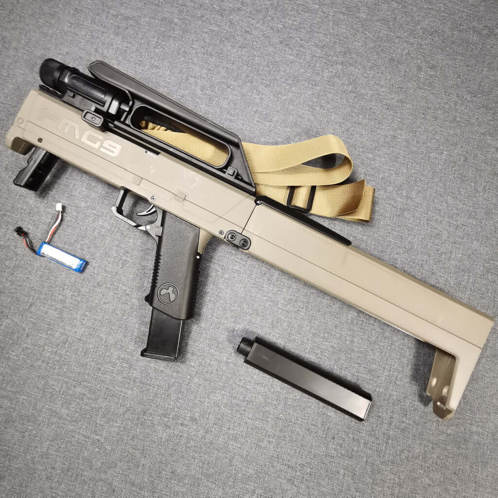 Fmg-9 Folding Gel Blaster Submachine Gun