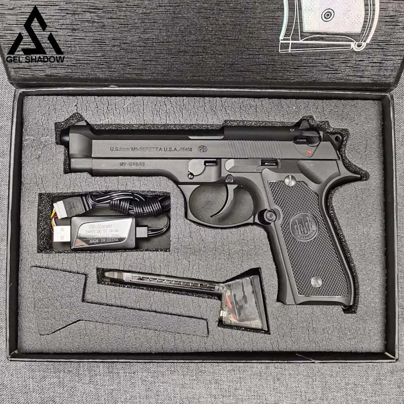 Beretta M92F Electric Blowback Gel Blaster Black / 11.1V