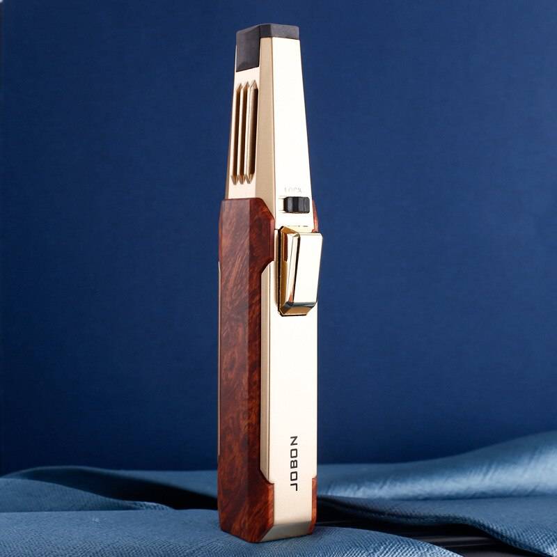 2023 Kitchen Outdoor BBQ Metal Windproof Cigar Big Jet Flames Lighter - TOP BOOST TOYS