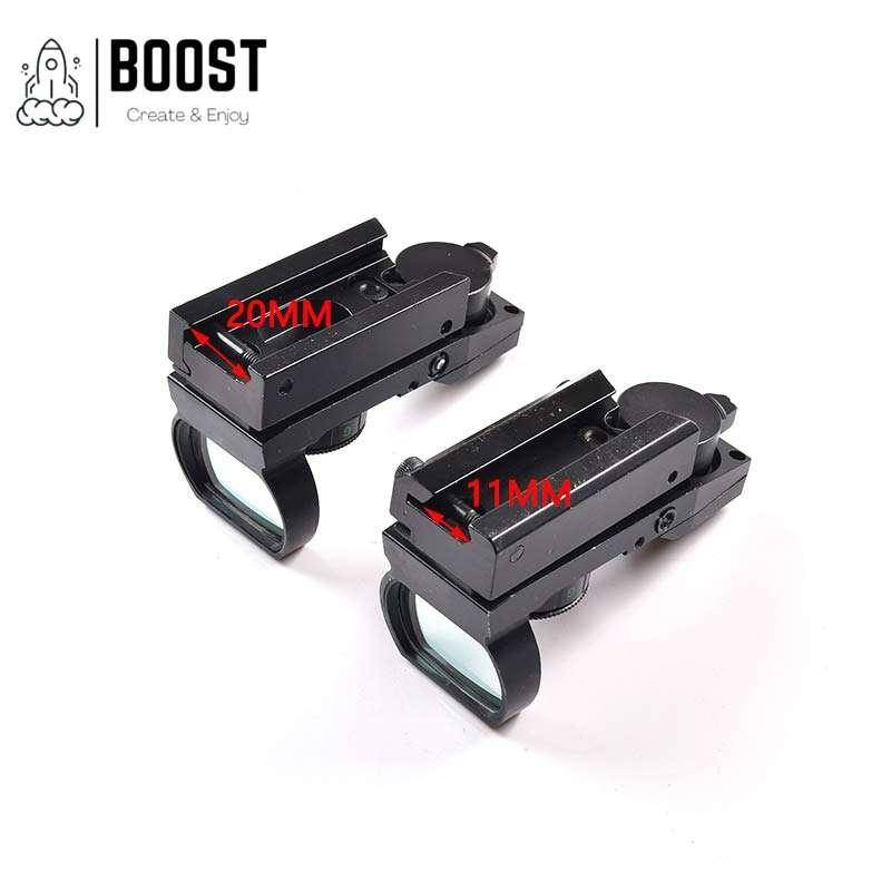 1X22X33 Aluminum Red Green Dot Gun Sight Scope Reflex Sight with 20mm Rail - TOP BOOST TOYS