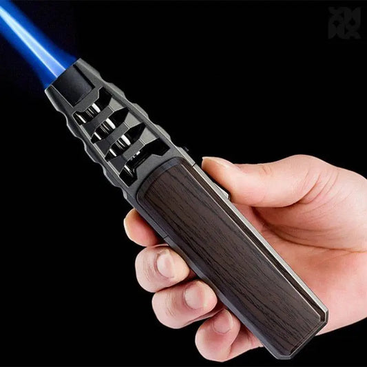 2023 Kitchen Outdoor BBQ Metal Windproof Cigar Big Jet Flames Lighter - TOP BOOST TOYS