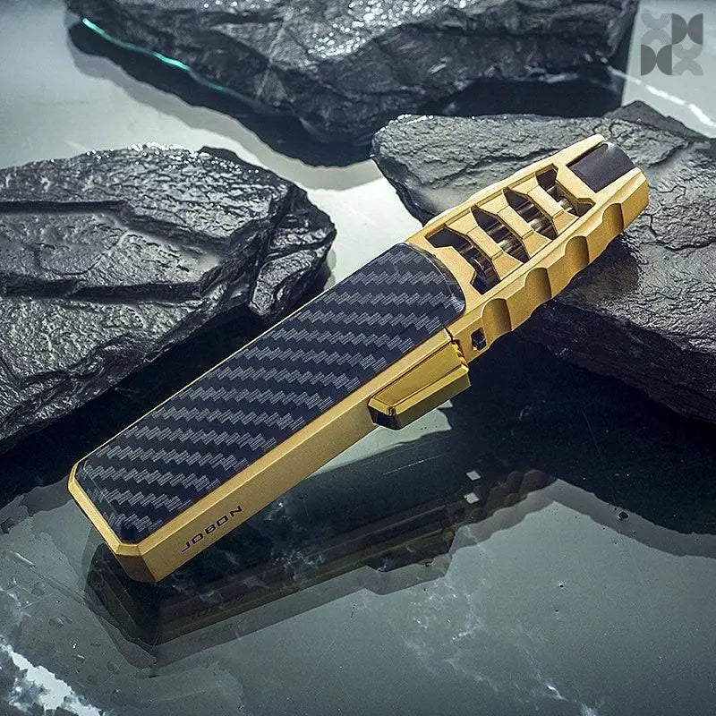 2023 Kitchen Outdoor BBQ Metal Windproof Cigar Big Jet Flames Lighter - TOP BOOST TOYS