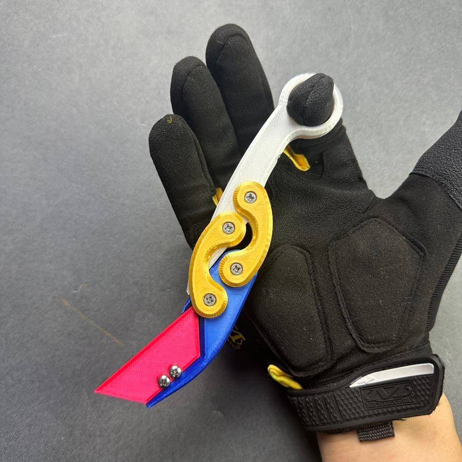 3D Printed Karambit Claw Neck Knife EDC Toys CSGO - TOP BOOST TOYS