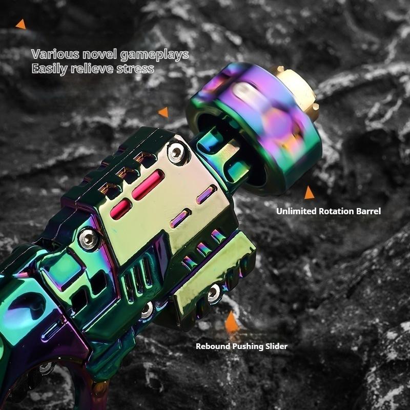 TB02 Mini Metal Shotgun Stress Relief Toy Fidget Toys For ADHD