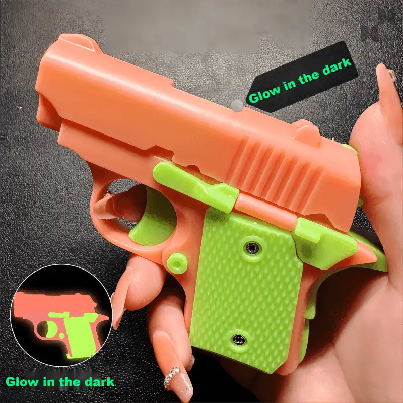 3D Printed Baby Mini M1911 Gravity Cub Jumping Small Knife Fidgets - TOP BOOST TOYS