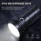 45000LM LED Flashlight USB-C Rechargeable LED Strong Lamp Multitool - 手电筒