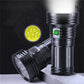 45000LM LED Flashlight USB-C Rechargeable LED Strong Lamp Multitool - 手电筒
