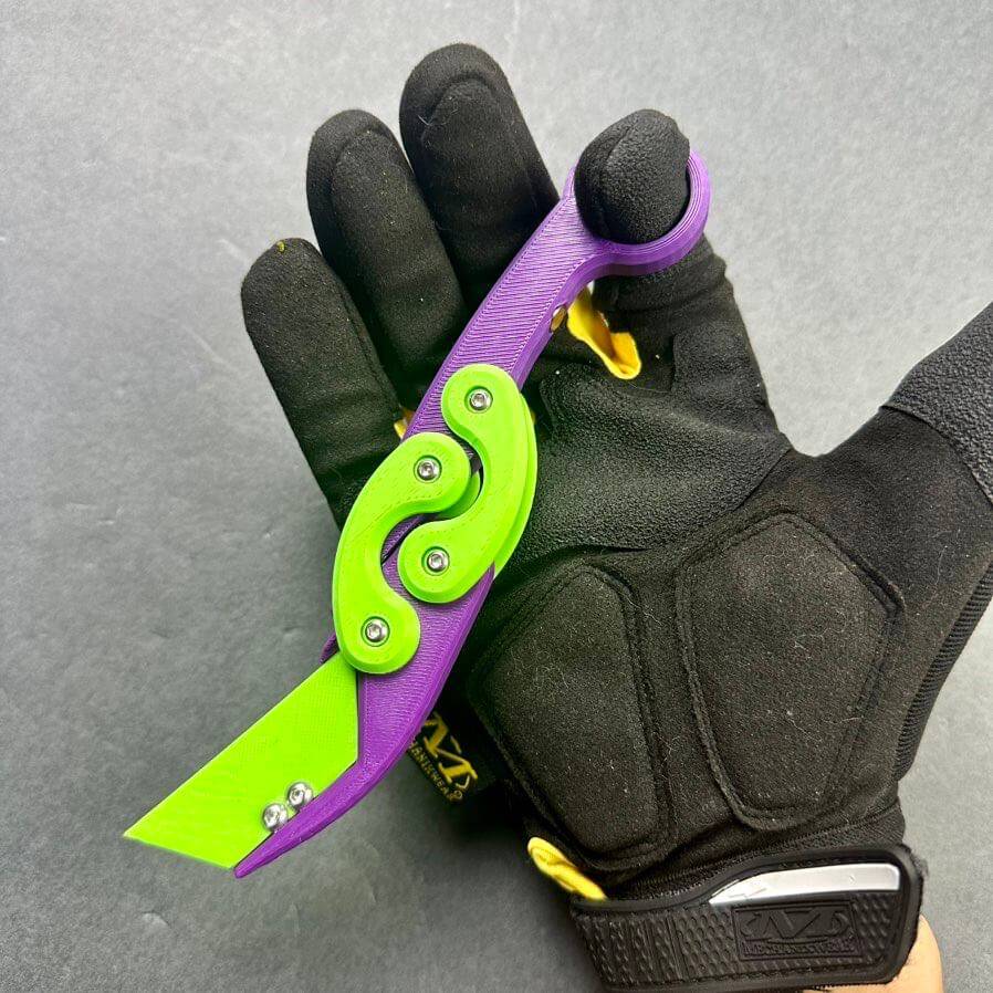 3D Printed Karambit Claw Neck Knife EDC Toys CSGO - TOP BOOST TOYS