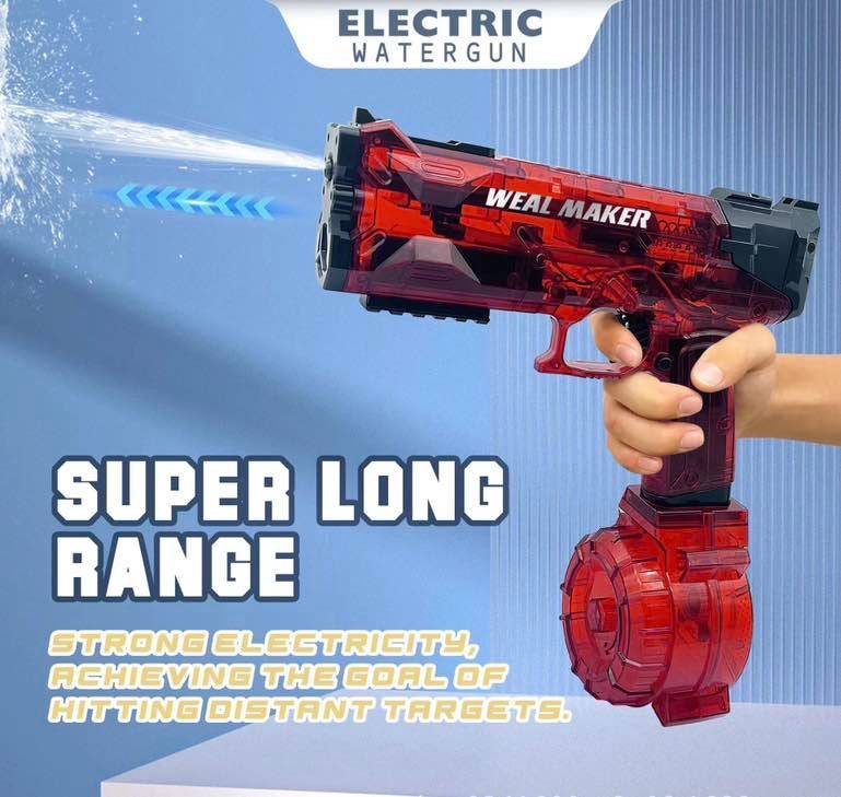 New Weal Maker Electric Burst Water Gun High Pressure - TOP BOOST TOYS