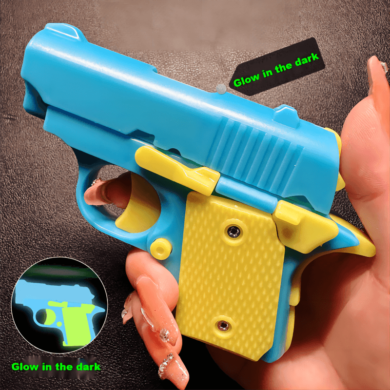 3D Printed Baby Mini M1911 Gravity Cub Jumping Small Knife Fidgets - TOP BOOST TOYS