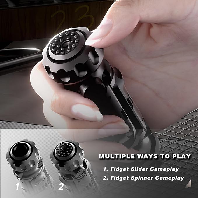 TB06 Flash Stun Grenade Fidget Slider Fidget Gun Blaster