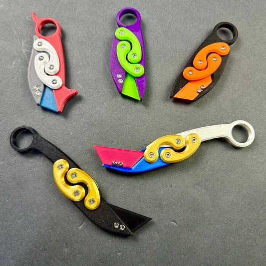 3D Printed Karambit Claw Neck Knife EDC Toys CSGO - TOP BOOST TOYS