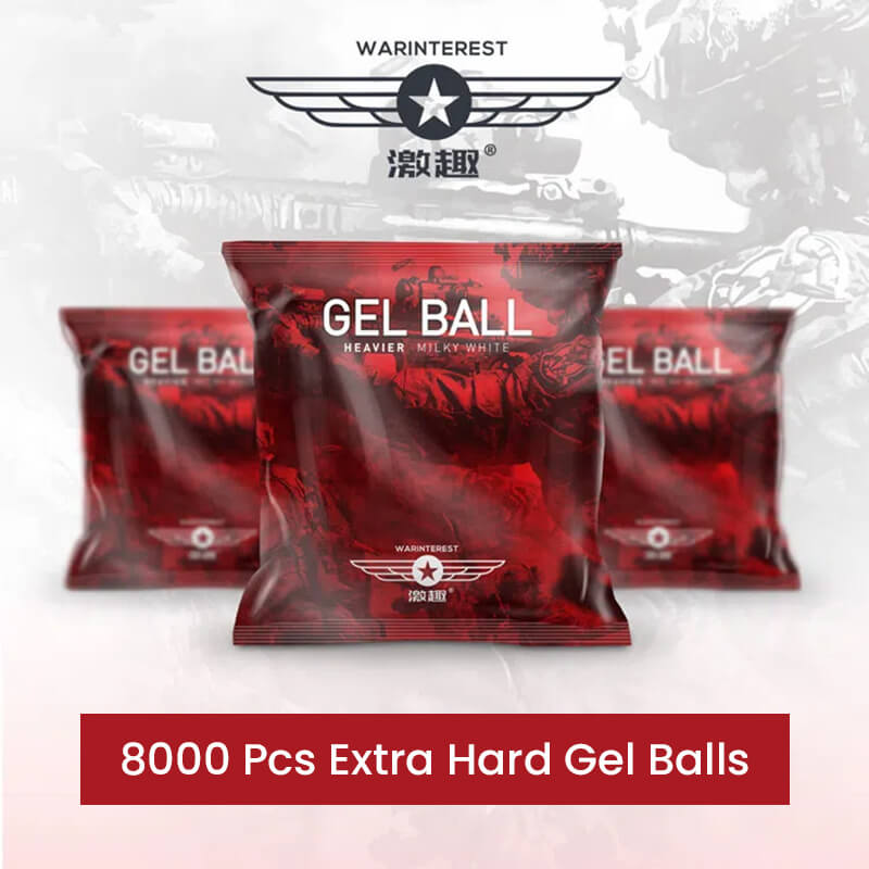 Model 1911 A1 Electric Pistol Gel Blaster + 8000 Pcs Extra Hard Balls