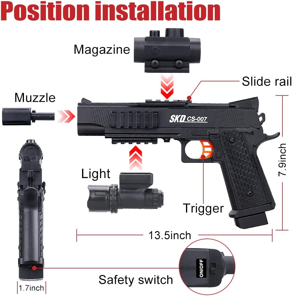 M1911 Electric Gel Blaster