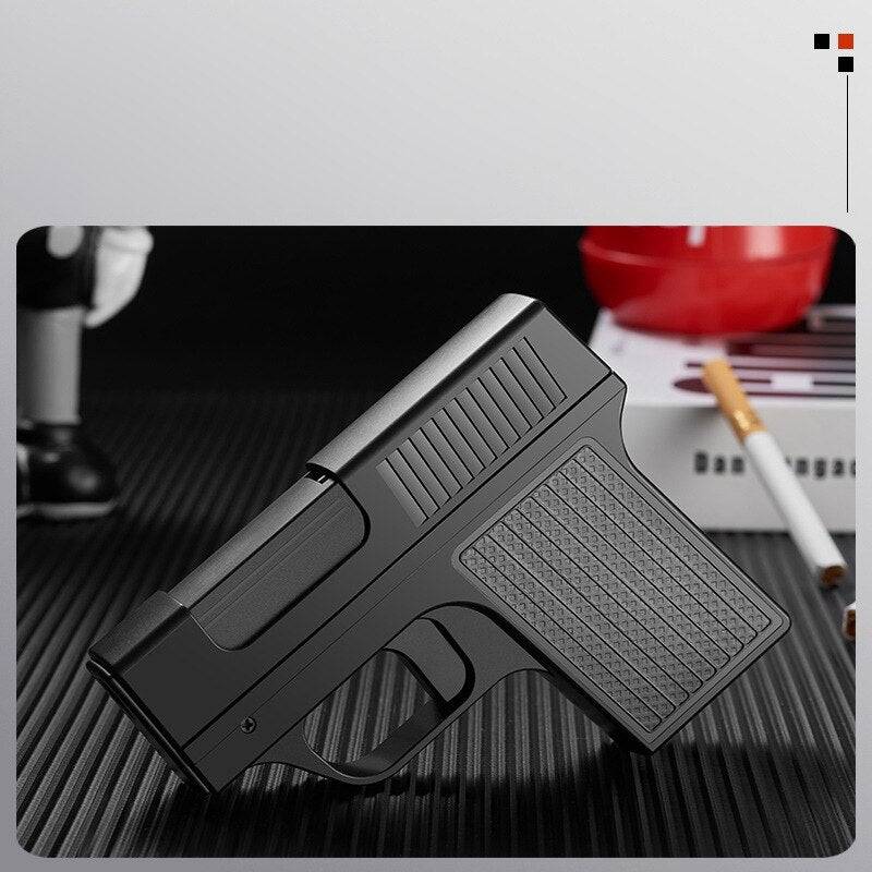 Creative Pistol Shape Lighter With 10PCS Cigarette - TOP BOOST TOYS