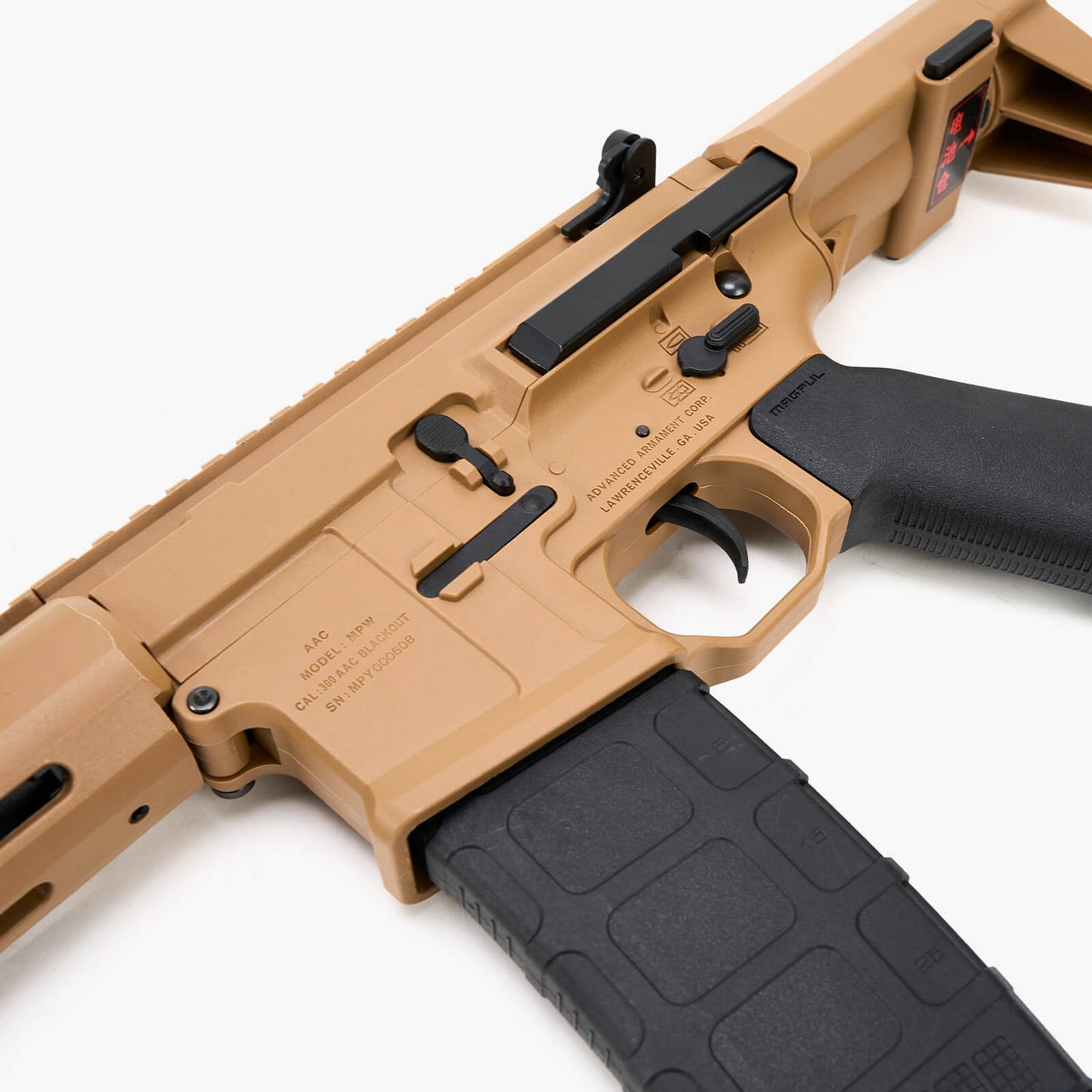 Aac M4 Honey Badger Gel Bbaster Rifle