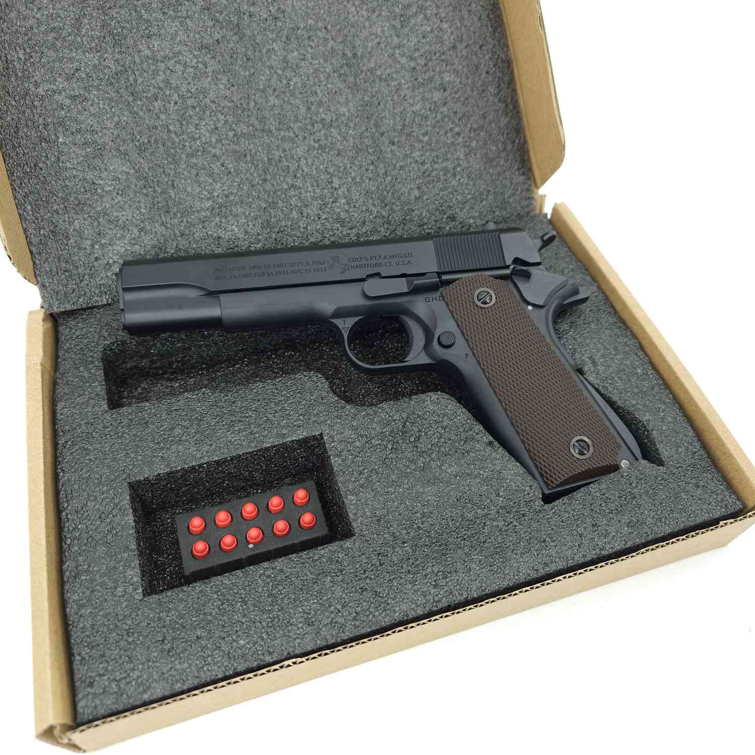 Colt M1911 Manual Gel Blaster Shotting