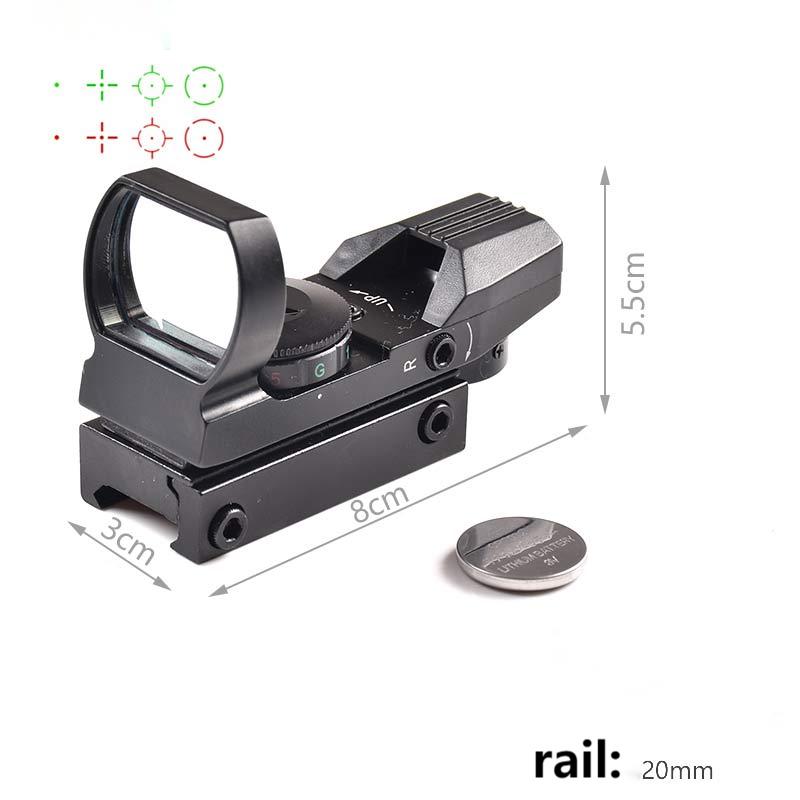 Aluminum Red Green Dot Sight Scope