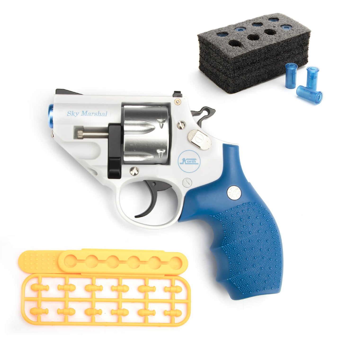 Sky Marshal Nerf Blaster Toy Revolver