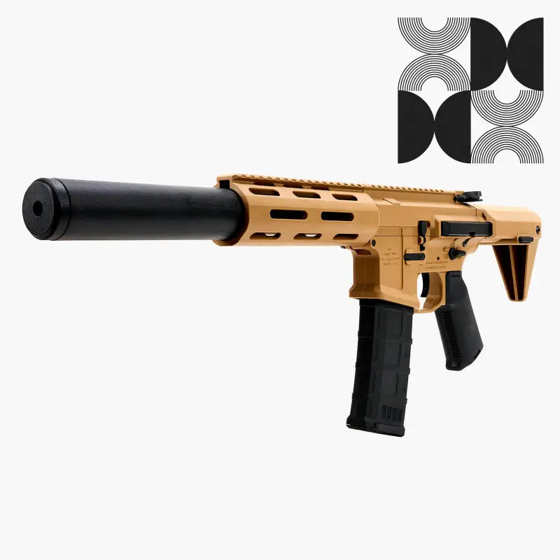 Aac M4 Honey Badger Gel Bbaster Rifle