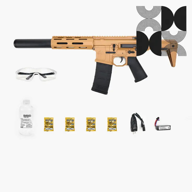 Aac M4 Honey Badger Gel Bbaster Rifle