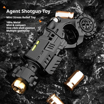 TB02 Mini Metal Shotgun Stress Relief Toy Fidget Toys For ADHD