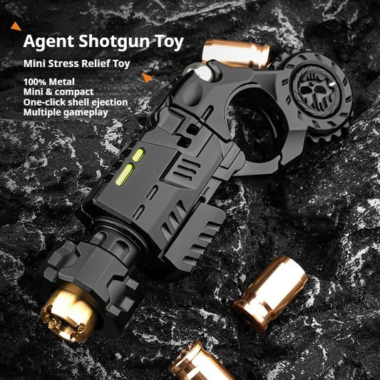 TB02 Mini Metal Shotgun Stress Relief Toy Fidget Toys For ADHD