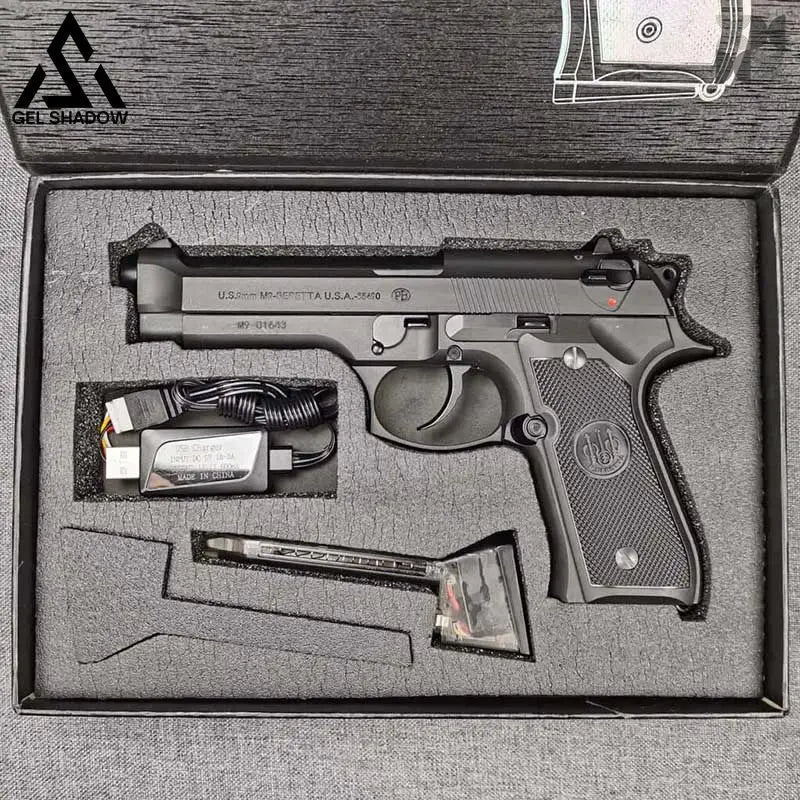Beretta M92F Electric Blowback Gel Blaster Black / 11.1V