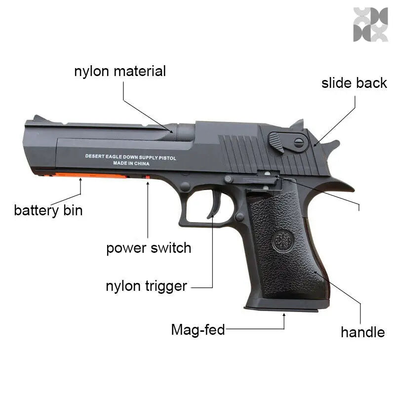 Desert Eagle Gel Blaster Electric Full Auto