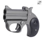 Double Barrel Metal Derringer Nerf Toy Gun - Blue / 3*shells + 10 plastic bullets