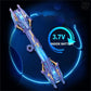 Double-head Rotatable Flash Lightsaber Telescopic Sword
