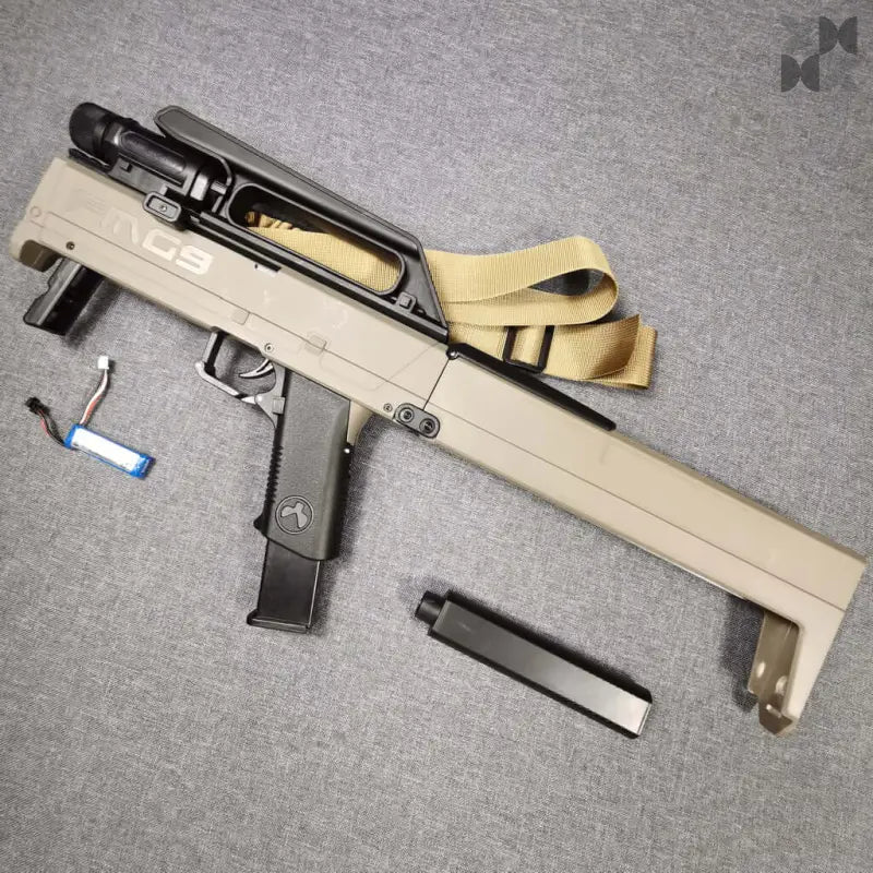 Fmg-9 Folding Gel Blaster Submachine Gun