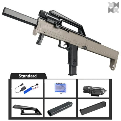 Fmg-9 Folding Gel Blaster Submachine Gun Sand / 7.4V