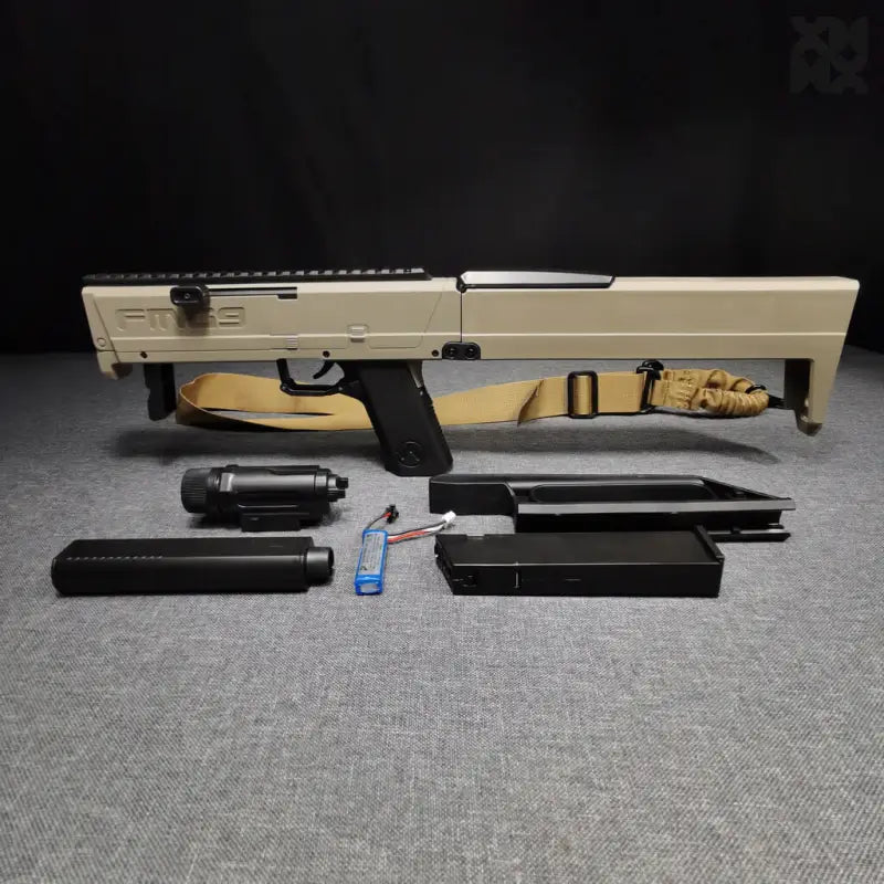 Fmg-9 Folding Gel Blaster Submachine Gun