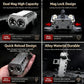 GS272 V5 Semi-auto Reloading Slingshot Double Magazine 22 Shots Steel balls