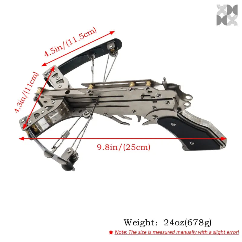 GS282 Multifunctional Tactical Mini Crossbow Shooting Toy Slingshot