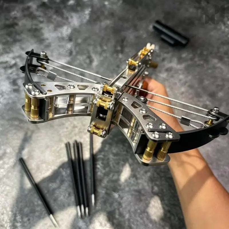 GS282 Multifunctional Tactical Mini Crossbow Shooting Toy Slingshot