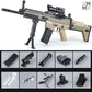 Jm Scar V2 Gel Blaster Tan Rifle