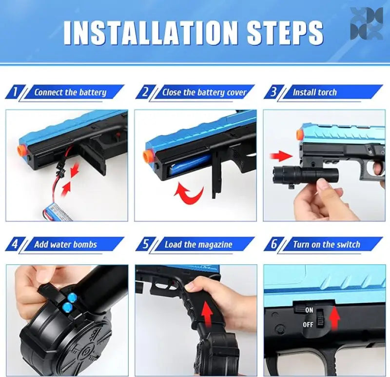 JM X2 gel blaster pistol