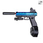 JM X2 gel blaster pistol - Blue 2.0 / 3 mags
