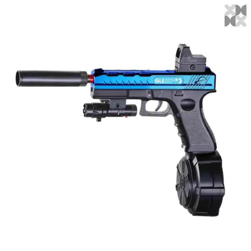 JM X2 gel blaster pistol - Blue 2.0 / 3 mags