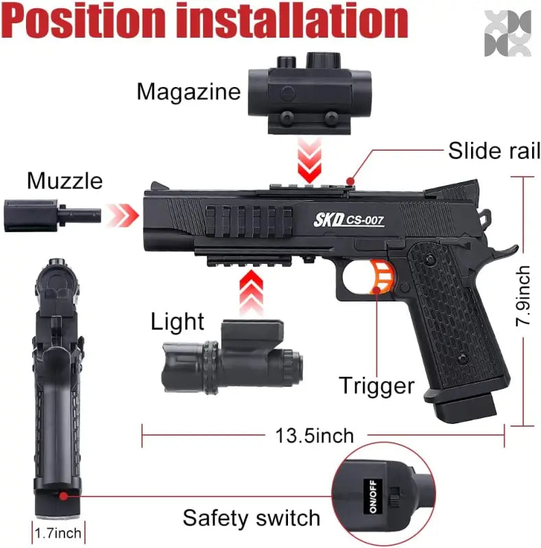 M1911 Electric Gel Blaster