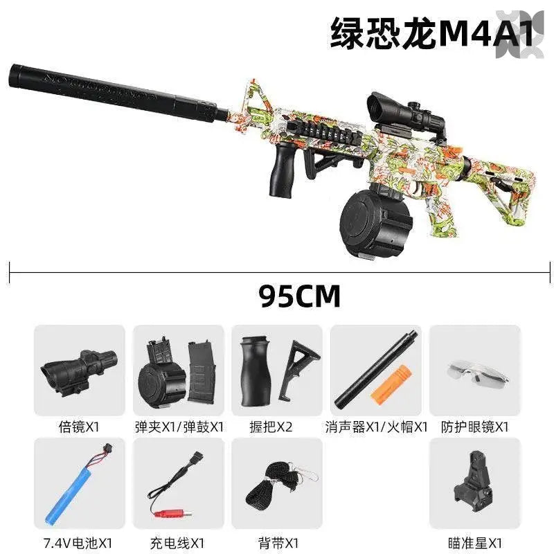 M416 Graffiti Gel Ball Blaster Launchers with Free Stickers - BOOST TOYS