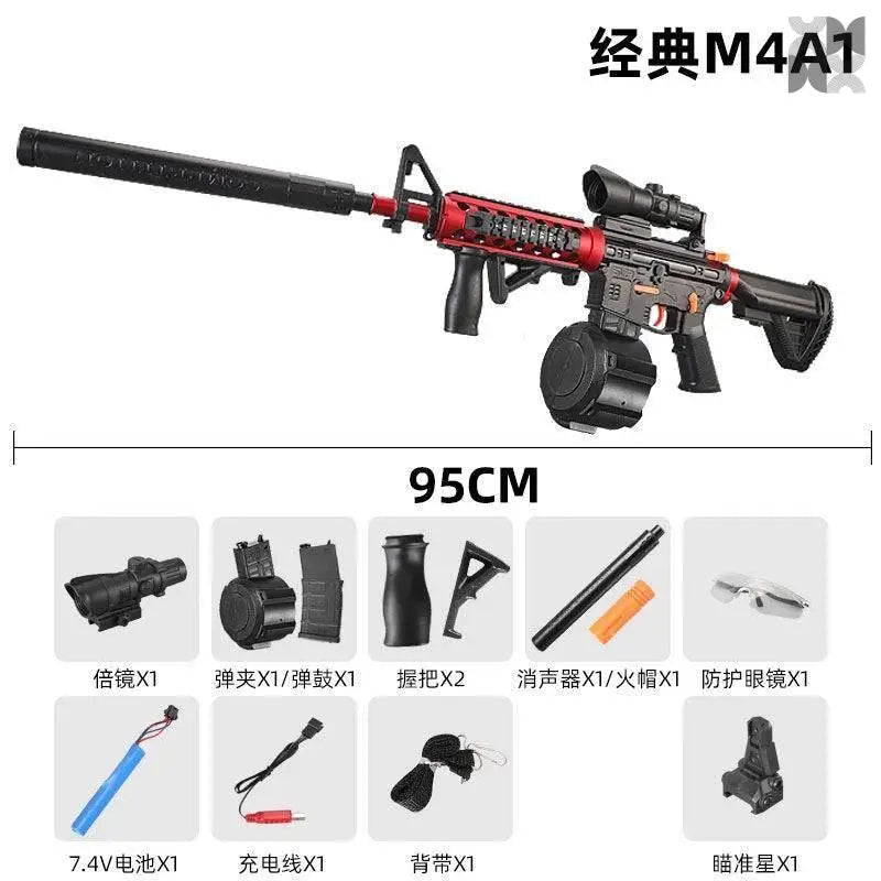 M416 Graffiti Gel Ball Blaster Launchers with Free Stickers - BOOST TOYS