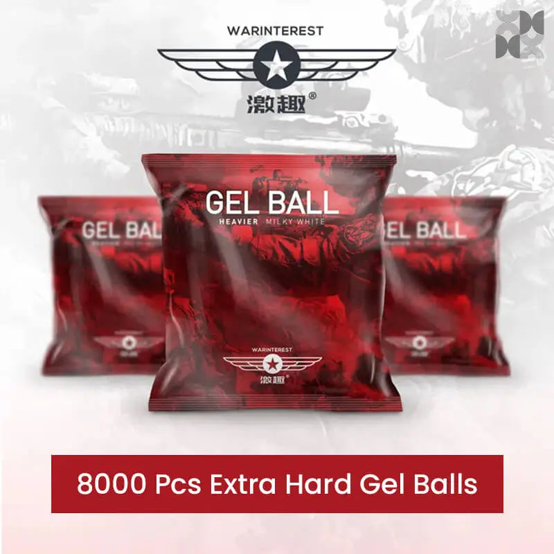 Model 1911 A1 Electric Pistol Gel Blaster + 8000 Pcs Extra Hard Balls