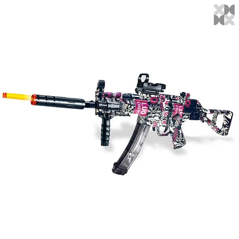 Mp5K Electric Gel Blaster Graffiti