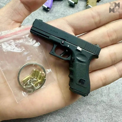 New 1:3 Glock 17 Metal Model Detachable Keychain - TOP BOOST TOYS