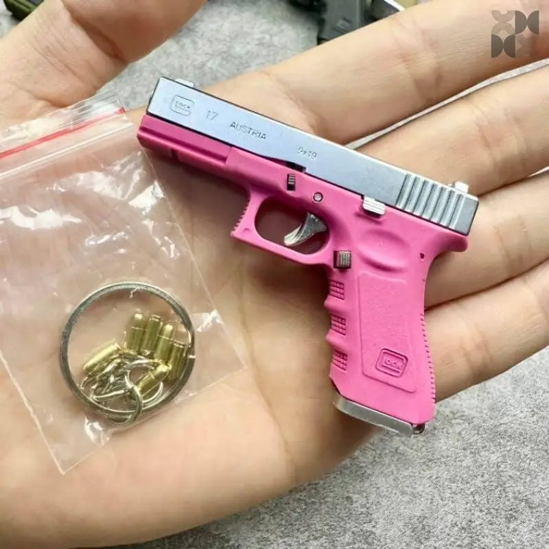 New 1:3 Glock 17 Metal Model Detachable Keychain - TOP BOOST TOYS